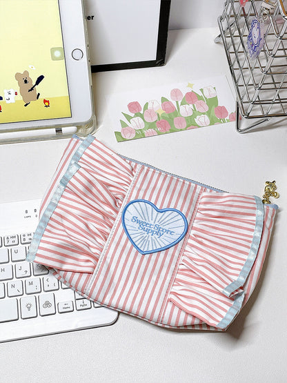 [Free Shipping] Bow Shape Cosmetic Pouch