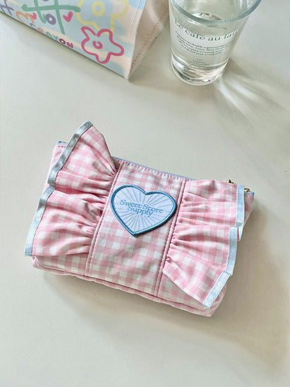 [Free Shipping] Bow Shape Cosmetic Pouch